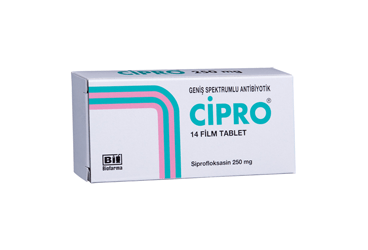 CIPRO 250 MG 14 FILM KAPLI TABLET